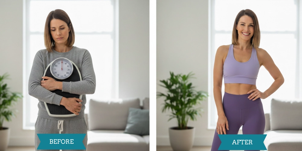 Before & After Weight Loss at 30 Years of Age